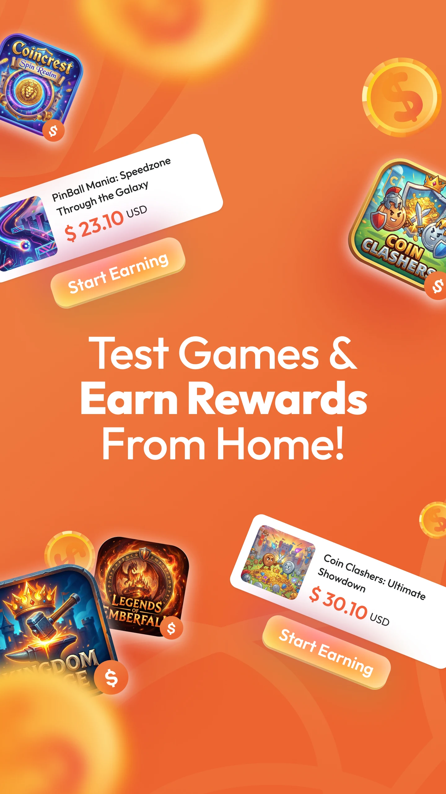 Paid Tester: Play, Test & Earn screenshot