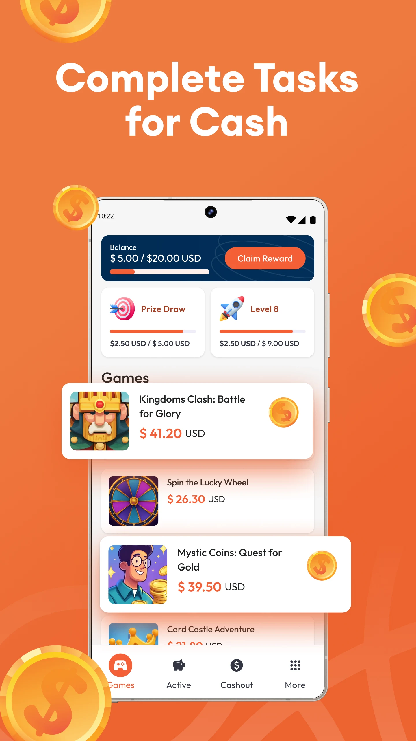 Paid Tester: Test Online Games screenshot