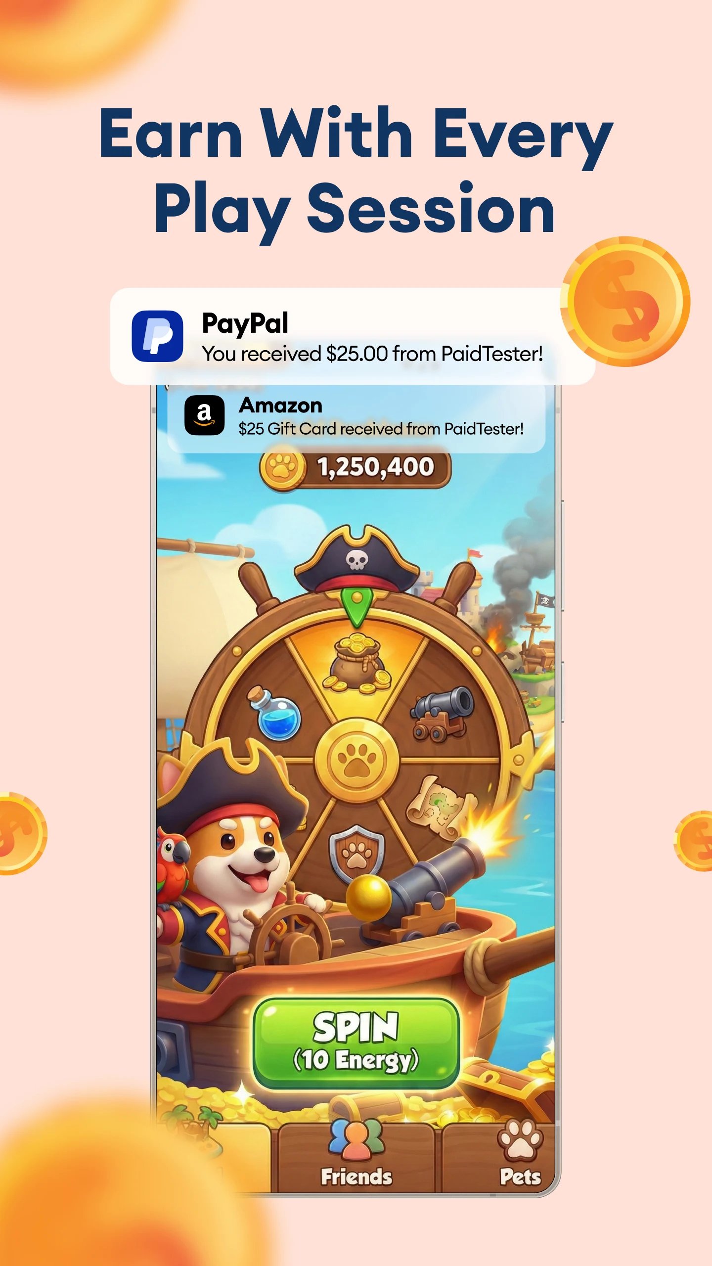 Paid Tester: Test Online Games screenshot